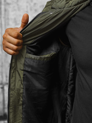 Vīriešu virsjaka zaļs OZONEE O/M799