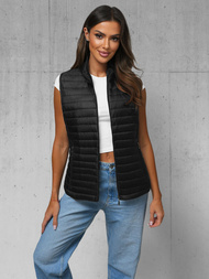 Sieviešu veste melna OZONEE JS/16M9072/392
