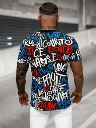 Vīriešu T-krekls Melns OZONEE O/T1271/3