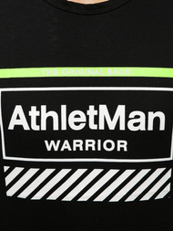 Vīriešu T-krekls bez piedurknēm melns OZONEE JS/SS11079