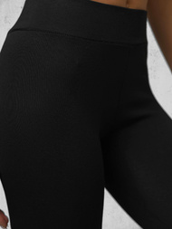 Sieviešu legingi melni OZONEE JS/1001Z