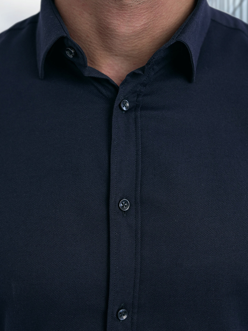 Vīriešu krekls tumši zila OZONEE V/V188Z