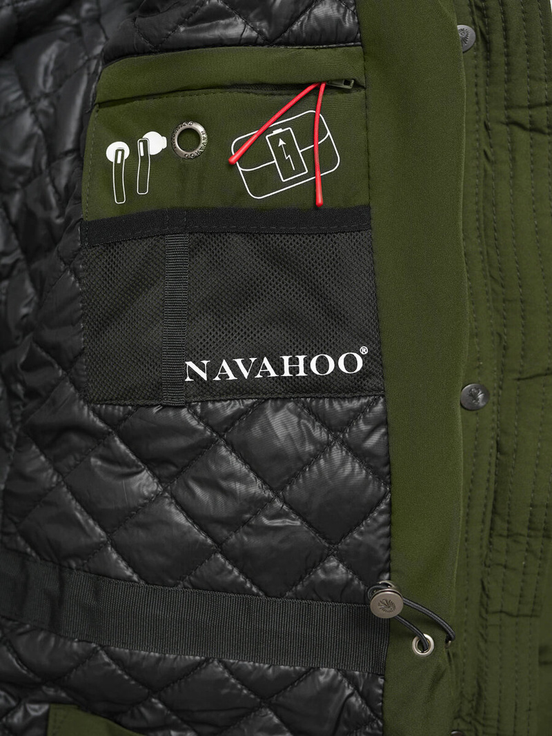 Sieviešu jaka haki OZONEE O/W377