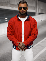 Vīriešu pārejas virsjaka sarkana OZONEE JS/5M3101/270Z