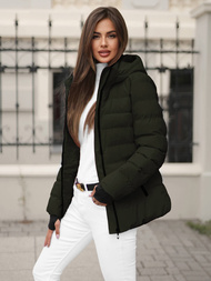 Sieviešu ziemas jaka tumši zaļa OZONEE JS/M769/136Z