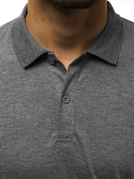 Vīriešu polo krekls grafīta OZONEE JS/GD01Z