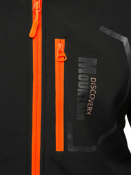 Vīriešu softshell virsjaka melna OZONEE JS/HH024/1B