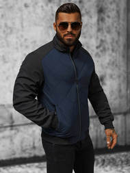 Vīriešu pārejas virsjaka tumši zila OZONEE JS/84M3022/215