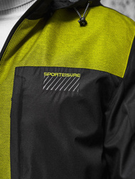 Vīriešu virsjaka melns OZONEE JS/22M311/392