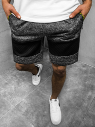 Vīriešu šorti grafīta OZONEE JS/KS2511Z