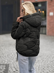 Sieviešu jaka melna OZONEE JS/5M3336/392Z