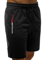Vīriešu šorti melni OZONEE JS/XW51