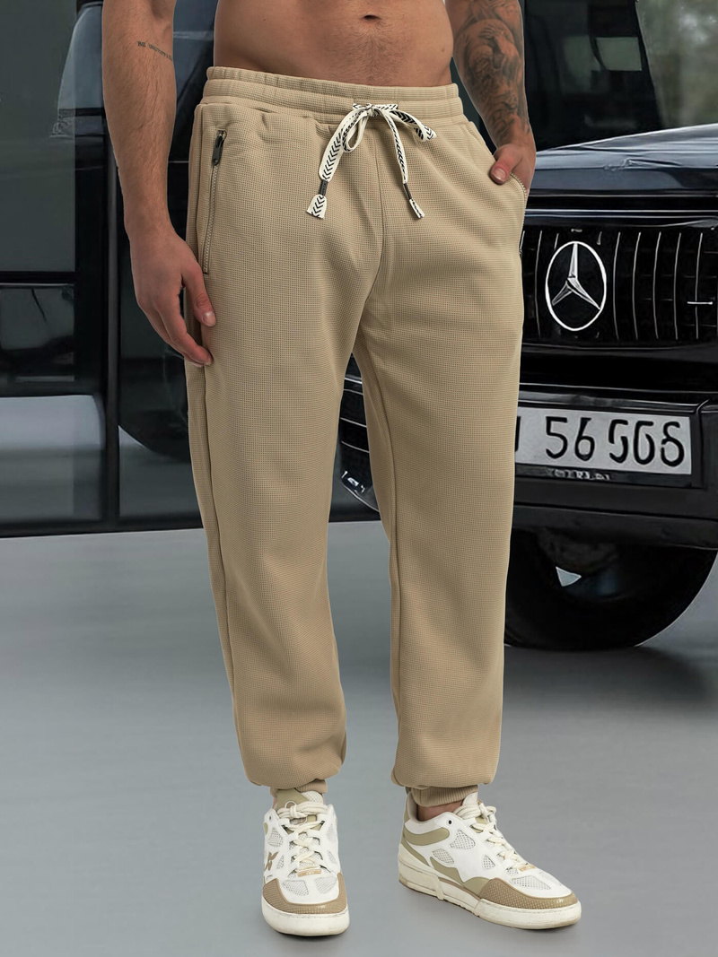 Vīriešu treniņtērps smilšu OZONEE O/3C582AB