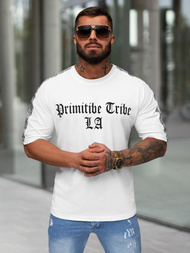 Vīriešu T-krekls Balts OZONEE JS/8B1380/1