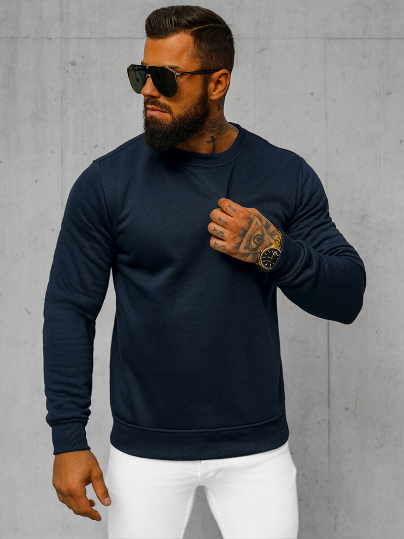 Vīriešu jaka tumši zila OZONEE JS/2001-10Z