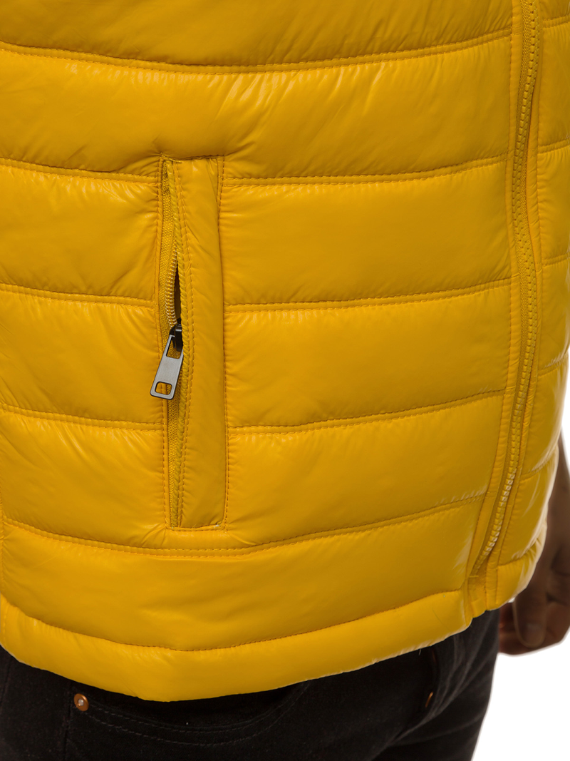 Vīriešu veste dzeltena OZONEE N/6105Z