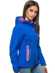 Sieviešu softshell jaka debesu zila OZONEE JS/HH029/9