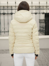 Sieviešu ziemas jaka ecru OZONEE JS/M769/281Z