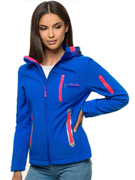 Sieviešu softshell jaka debesu zila OZONEE JS/HH029/9