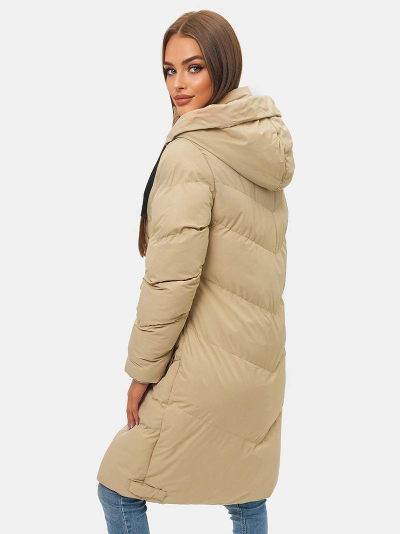 Sieviešu ziemas jaka smilšu OZONEE JS/M735/62