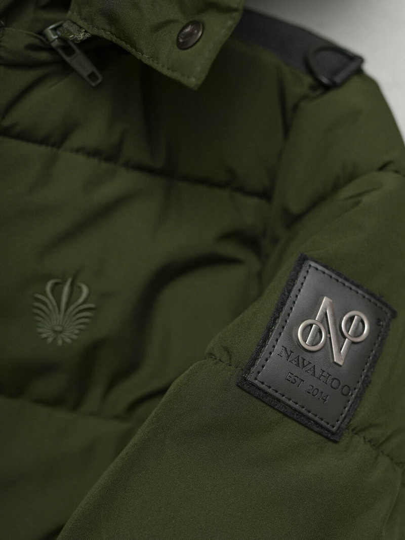 Sieviešu jaka haki OZONEE O/W377Z