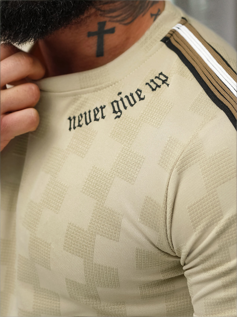 Vīriešu T-krekls Smilšu OZONEE O/QS11621