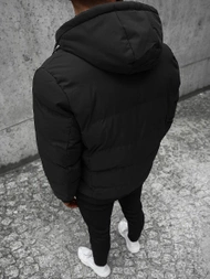 Vīriešu divpusēja virsjaka melns OZONEE JS/M761/392