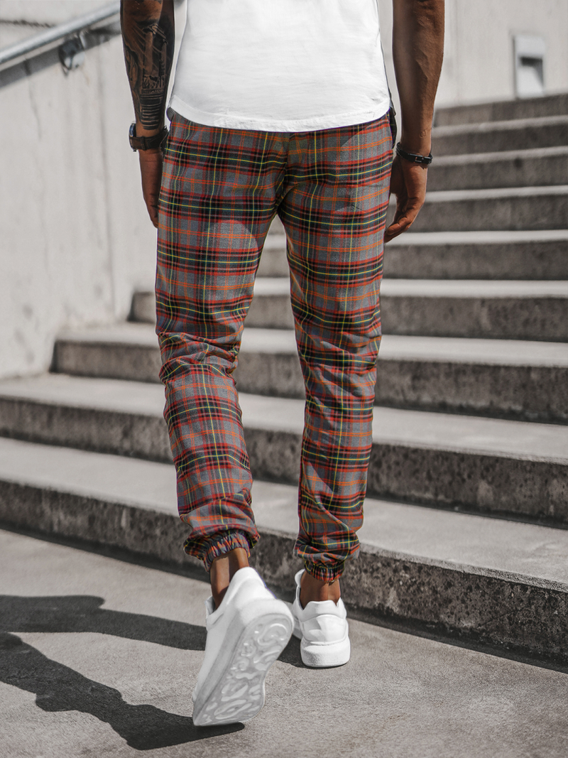 Vīriešu chino bikses krāsaini OZONEE DJ/2284/22Z