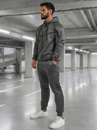 Vīriešu treniņtērps grafīta OZONEE JS/8C1966/5