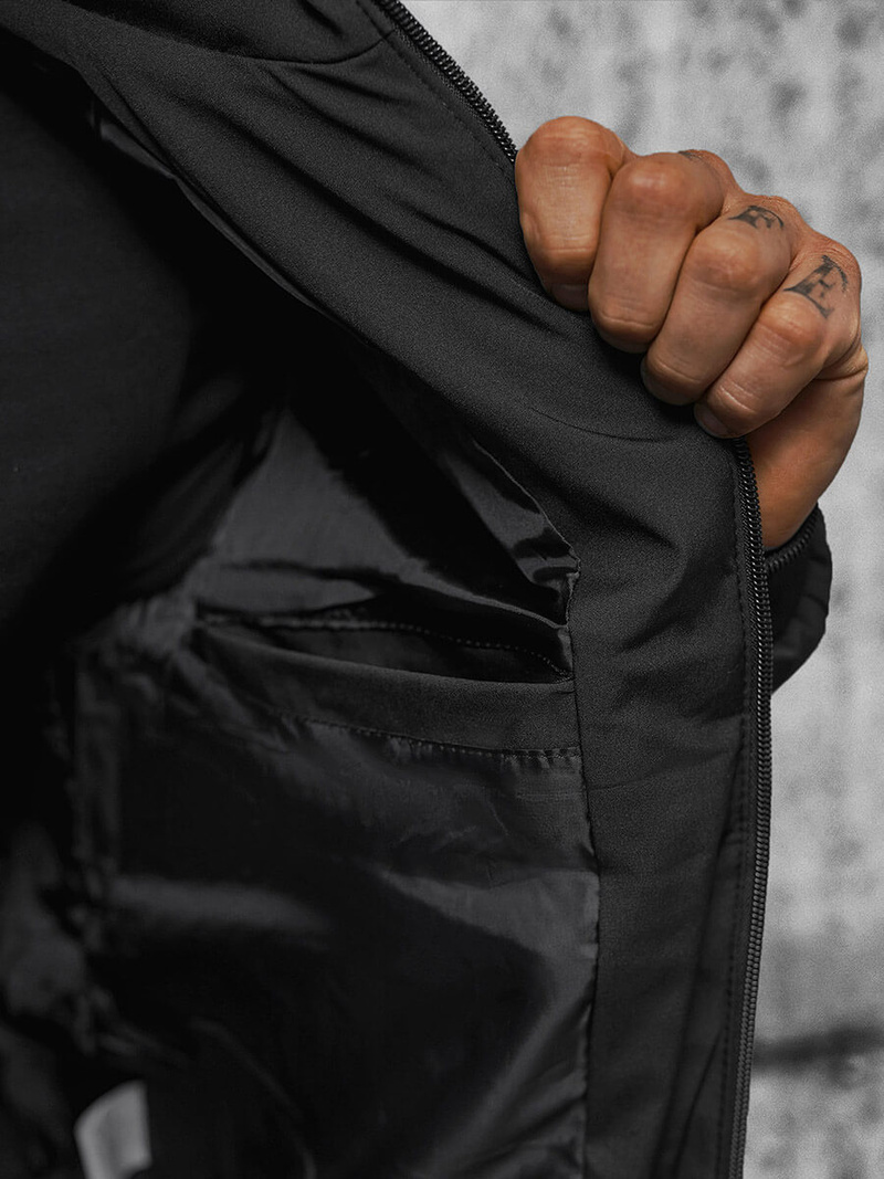 Vīriešu pārejas virsjaka tumši zila OZONEE JS/84M3022/215