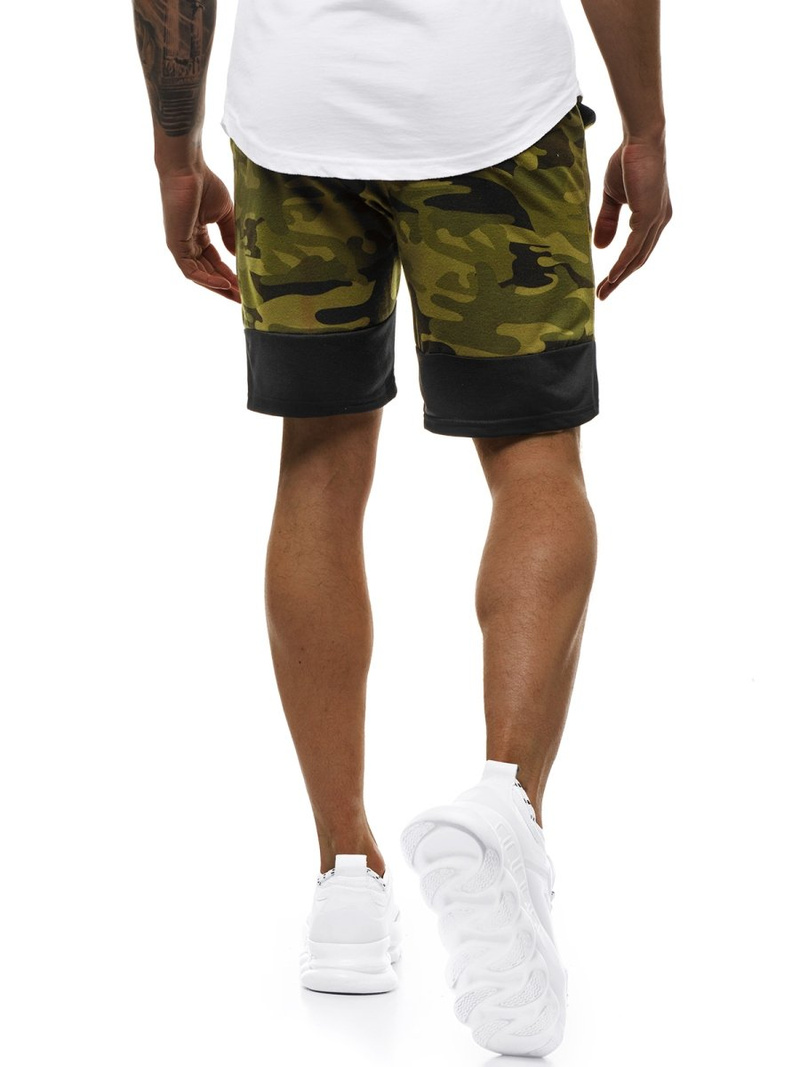 Vīriešu šorti zaļi OZONEE JS/KK300158