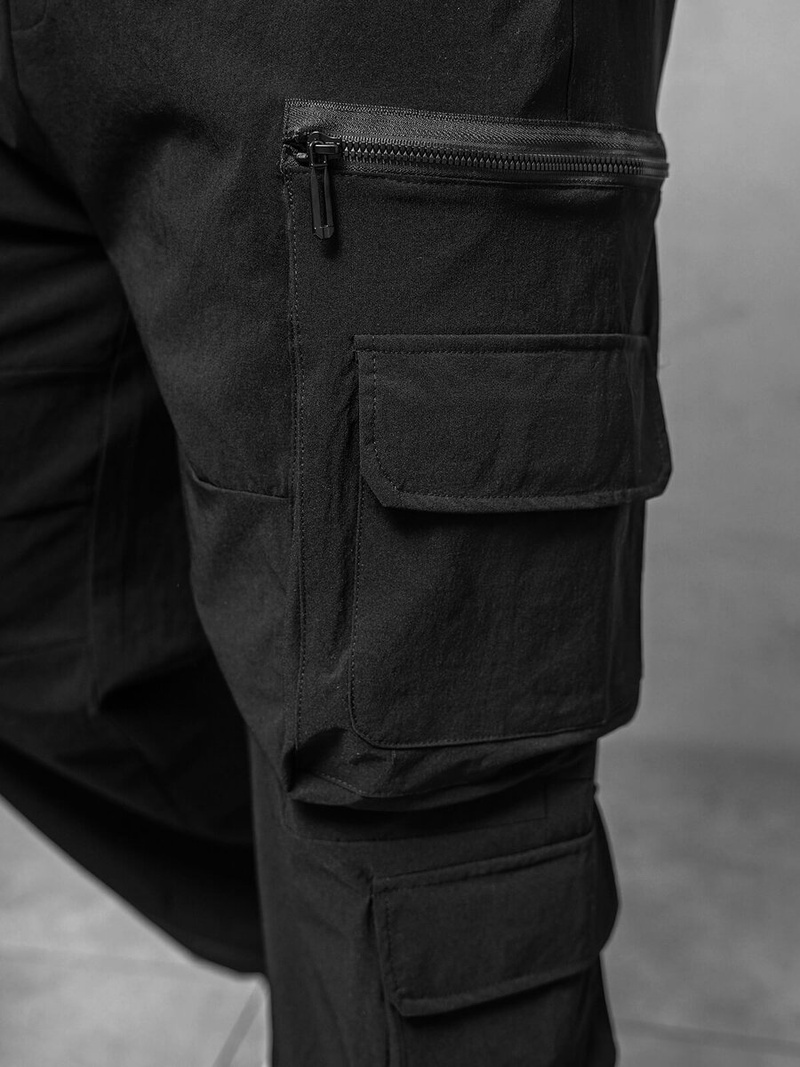 Vīriešu Bikses Melnas OZONEE O/PS5526