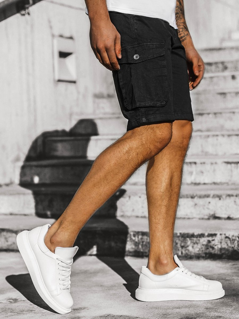 Vīriešu šorti melni OZONEE JS/HH5011