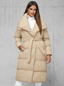 Sieviešu ziemas jaka smilšu OZONEE JS/M737/62Z