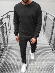 Vīriešu treniņtērps melns OZONEE JS/68C10380/3