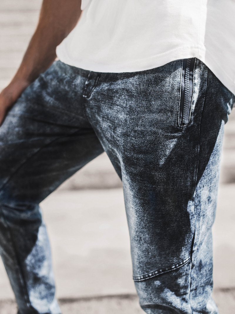 Vīriešu jogger bikses debesu zilas OZONEE JS/KK1027