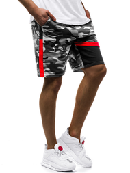 Vīriešu šorti pelēki OZONEE JS/KK300160