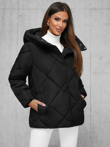 Sieviešu jaka melna OZONEE JS/5M3175/392Z