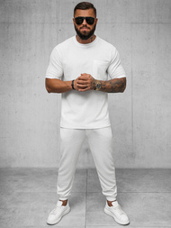 Vīriešu t-krekls balts OZONEE O/Y960T