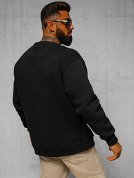 Džemperis melns OZONEE O/SWE23055