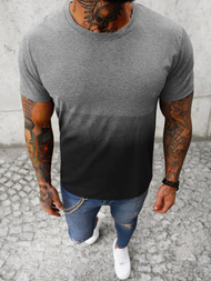 Vīriešu t-krekls grafīta OZONEE JS/8T81/2Z