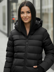 Sieviešu ziemas jaka melna OZONEE JS/M769/392