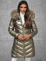 Sieviešu jaka zelts OZONEE JS/16M9100/403