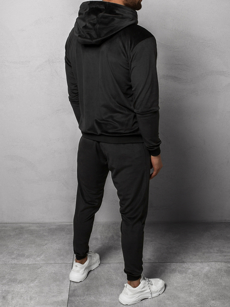 Vīriešu treniņtērps melns OZONEE O/12128