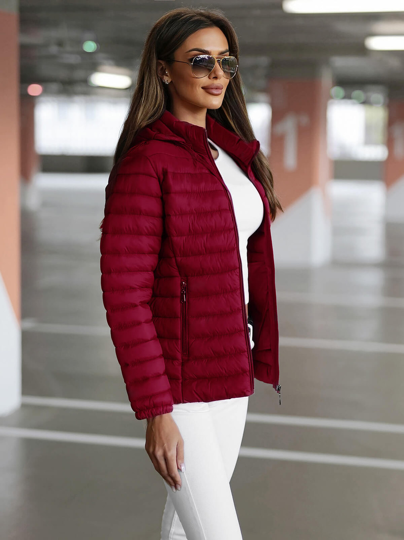 Sieviešu virsjaka bordosarkana OZONEE JS/16M9101/06Z