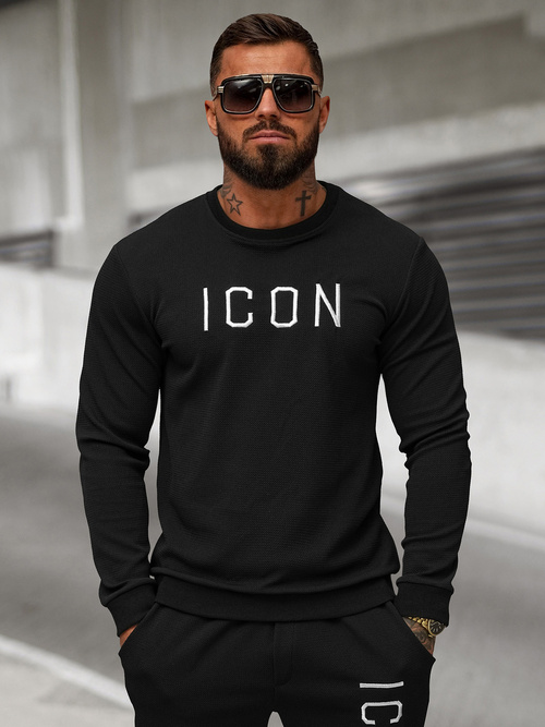 Vīriešu jaka melna OZONEE O/D7394