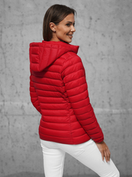 Sieviešu virsjaka sarkans OZONEE JS/16M9101/270