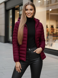 Sieviešu jaka bordosarkans OZONEE JS/16M9103/01Z