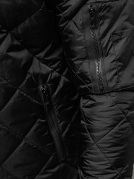 Vīriešu virsjaka melna OZONEE JS/8M986/392