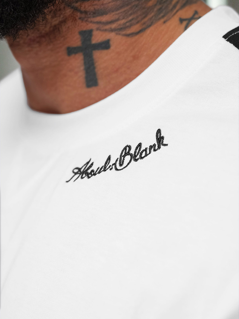 Vīriešu t-krekls balts OZONEE O/QQ1195Z